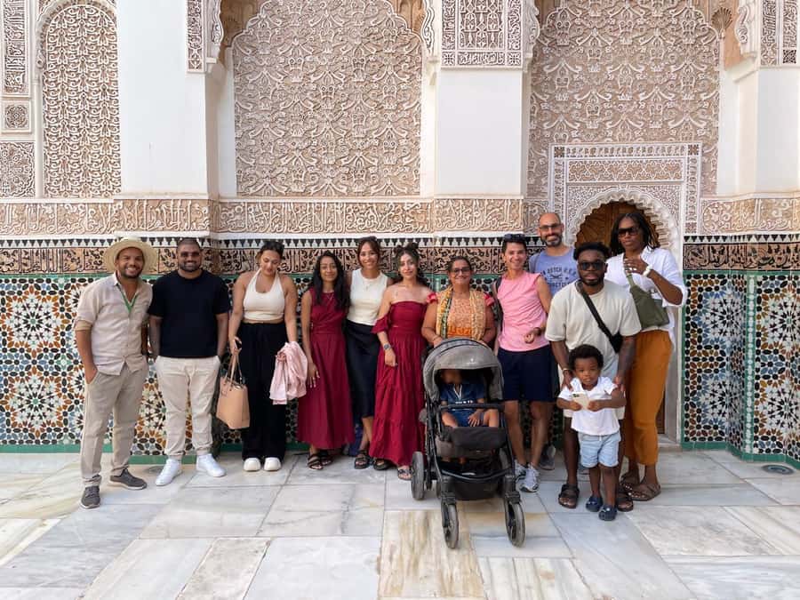 Marrakech: 3-Hour Monuments, Souks & Old Medina Walking Tour - Le Jardin Secret for a quieter pause