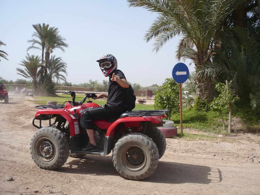 Marrakech: 3-Hour Quad Bike Adventure - A 20-minute briefing before the engines start
