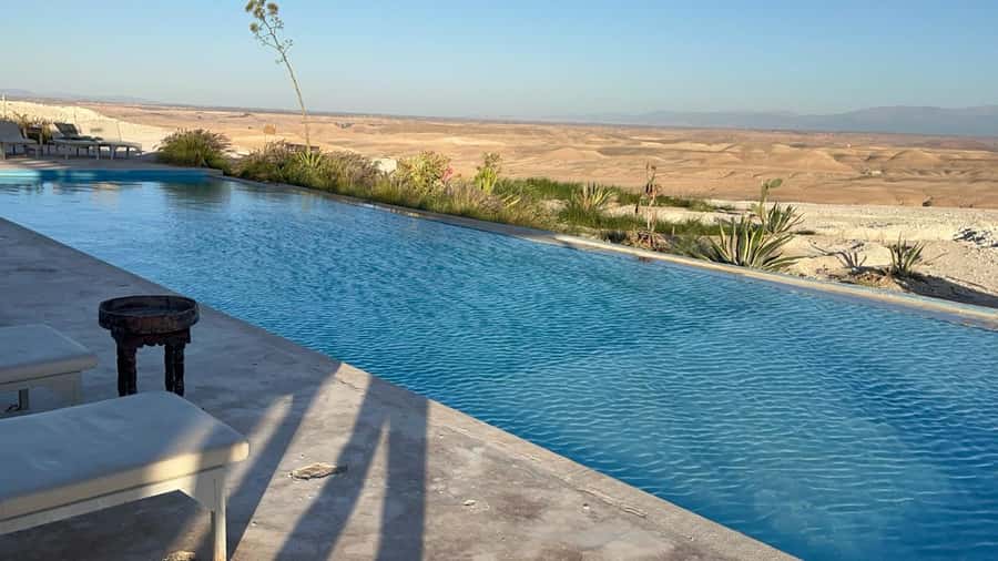 Marrakech: A magical trip to Agafay with lunch and pool - Lunch around the campfire