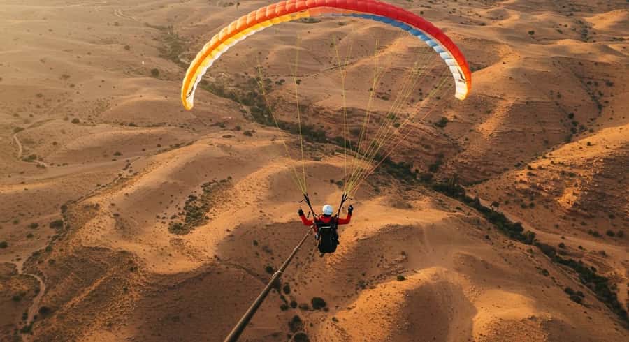 Marrakech Adventure: Paragliding, Camel Ride & Breakfast - Preparing for your first paragliding flight