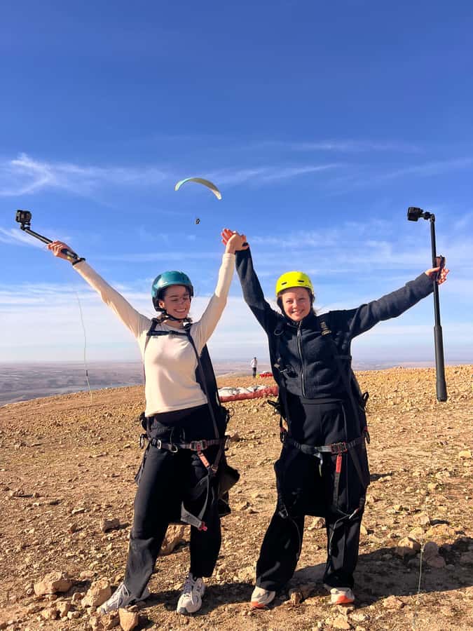 Marrakech Adventure: Paragliding, Camel Ride & Breakfast - From mountain air to Agafay’s rocky desert