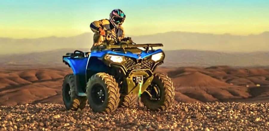 Marrakech: Agafay Desert Camel, Quad Bike & Dinner Show - Leaving Marrakech for Agafay’s stone desert