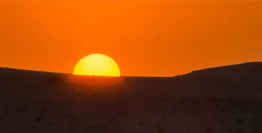 Marrakech: Agafay Desert Camel Ride, Dinner, Fire Show - The desert pool is a welcome seasonal bonus