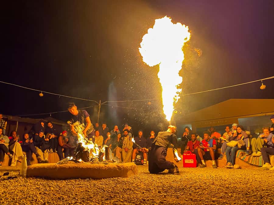 Marrakech: Agafay Desert Camel Ride with Dinner & Show - Key points at a glance