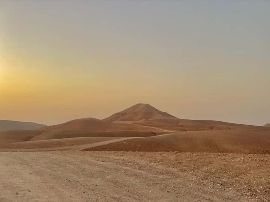 Marrakech: Agafay Desert Dinner, Camel Ride, & Show - Sunset is the best part of the timing