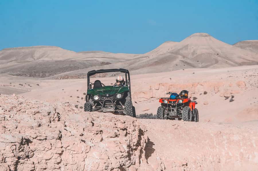 Marrakech: Agafay Desert Dune Buggy Tour - Dinner under the stars, if you choose the longer option