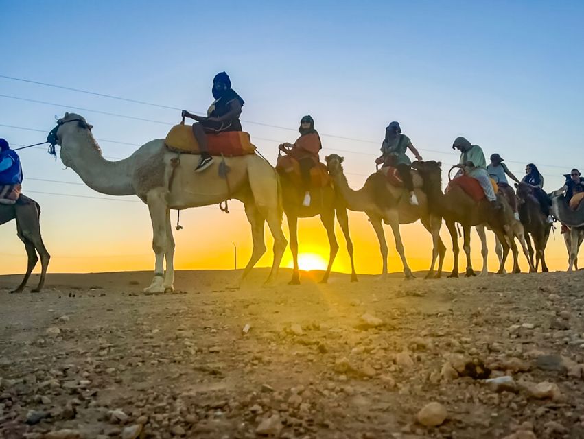 Marrakech: Agafay Desert Escape with Quad or Camel Ride - Moroccan Dinner Under the Evening Sky