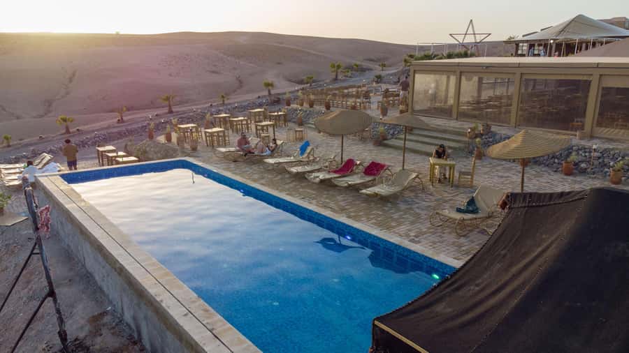 Marrakech: Agafay Desert Escape with Swimming Pool and Lunch - What Agafay looks and feels like