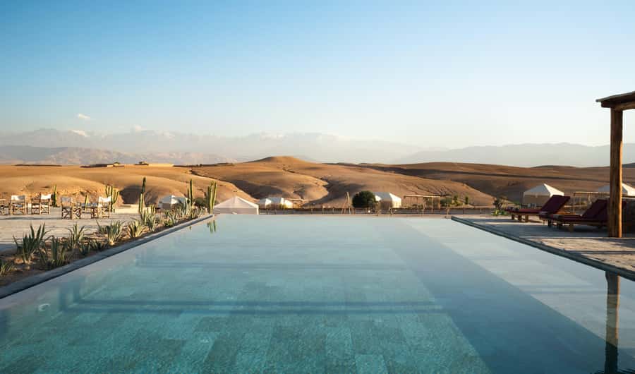 Marrakech: Agafay Desert Inara Camp Pool Day Pass with Lunch - Timing your day around Marrakech plans