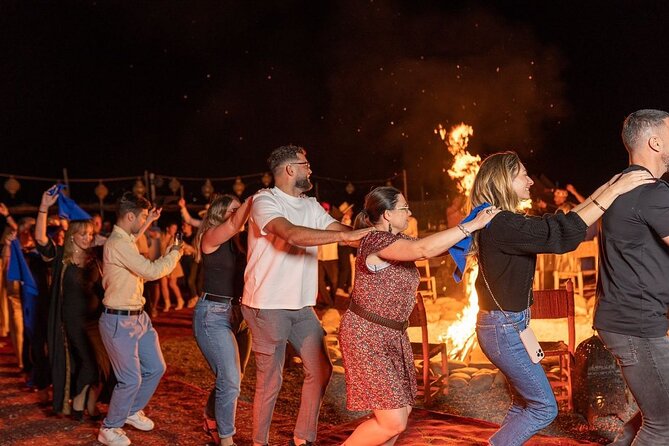 Marrakech Agafay Desert Package Quad Bike&Camel POOL Dinner Show. - A short camel ride with classic desert scenery