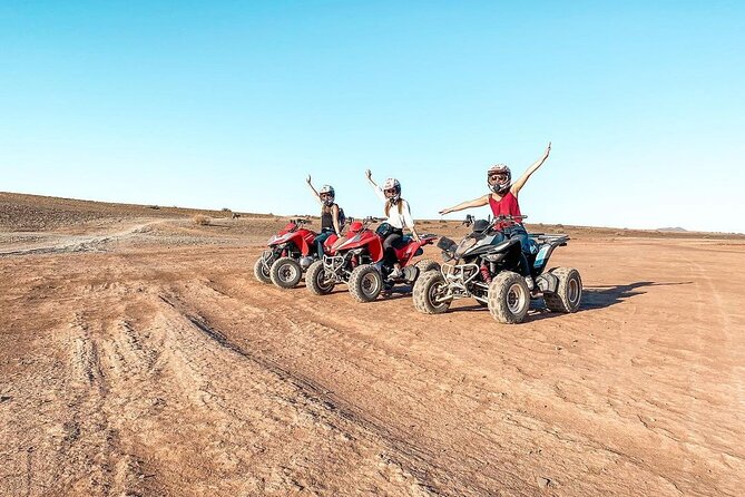 Marrakech Agafay Desert Package Quad Bike&Camel POOL Dinner Show. - Pool time at the Agafay camp