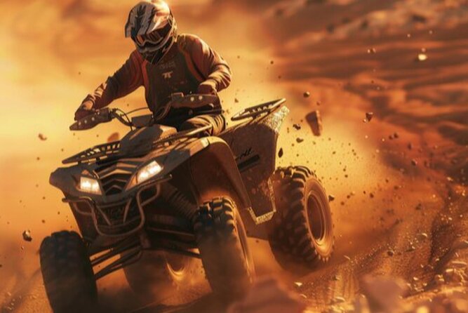 Marrakech Agafay Desert Package Quad Bike&Camel POOL Dinner Show. - Berber tea and local crafts for 45 minutes