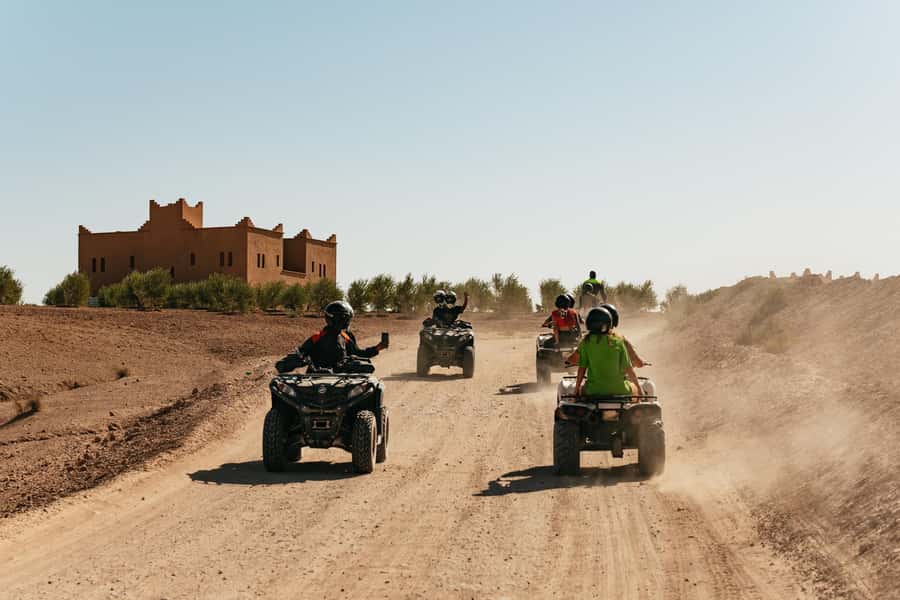 Marrakech: Agafay Desert Pool, Dinner & Live Show Experience - Dinner inside the nomad tent