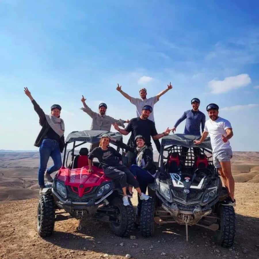 Marrakech: Agafay Desert Quad Bike & Camel Ride with Dinner - Leaving Marrakech for Agafay