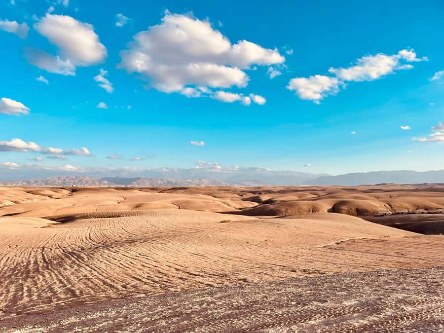 Marrakech: Agafay Desert Quad Bike Tour with Moroccan Tea - Getting set up with the quad bike