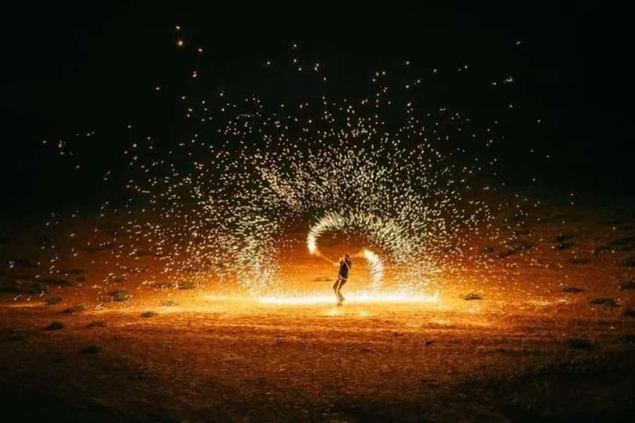 Marrakech: Agafay Desert Quad Biking, Camel Ride Fire Show - Gnawa music, folk dancing, and a fire show