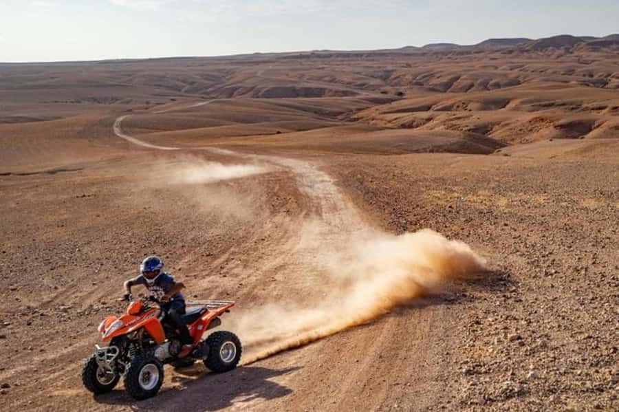 Marrakech: Agafay Desert Quad Biking Tour with Dinner-Show - Who should book this Agafay outing?