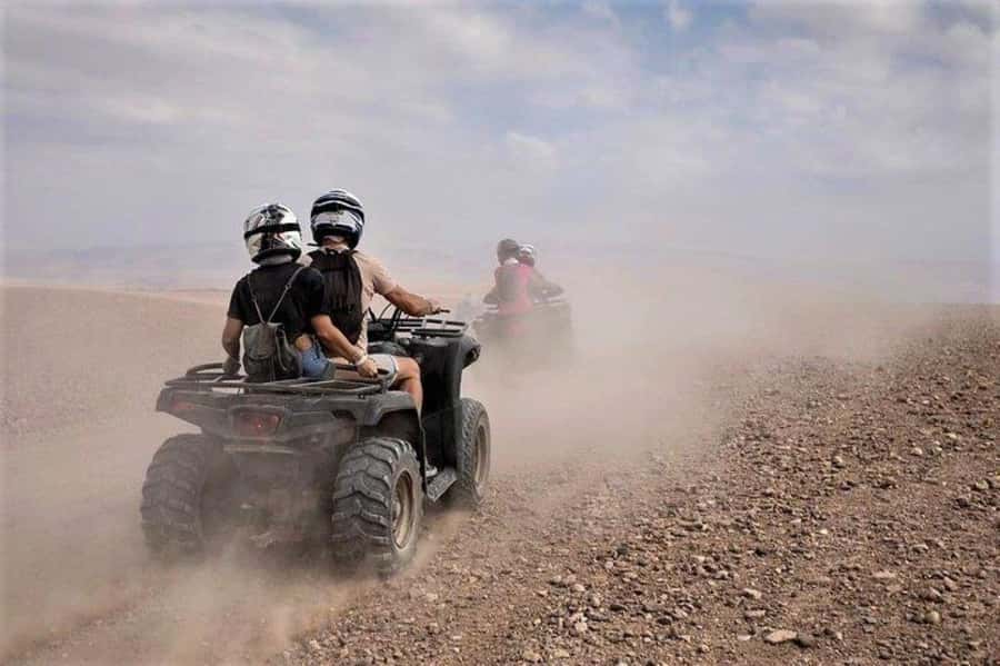 Marrakech: Agafay Desert Quad Biking with Dinner & Show - From Marrakech to the Agafay Desert