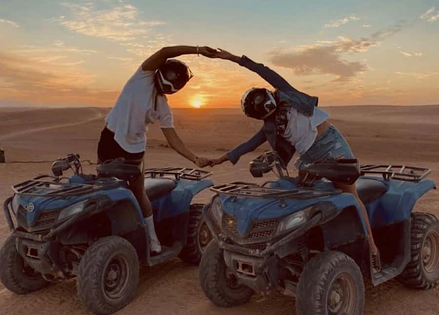 Marrakech: Agafay Desert Quad, Camel or Pool Day with Lunch - Mint tea, pools, and a useful pause