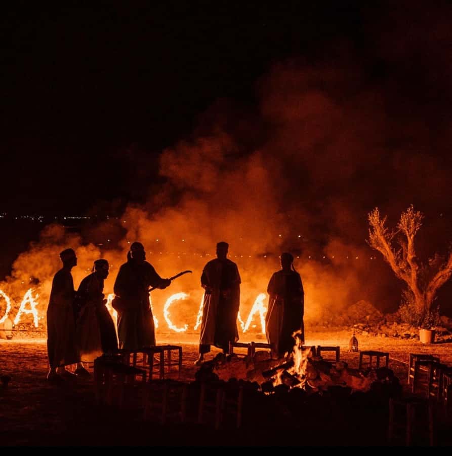 Marrakech: Agafay Desert Quad, Camel Ride & Dinner Show - Quad biking across rocky tracks
