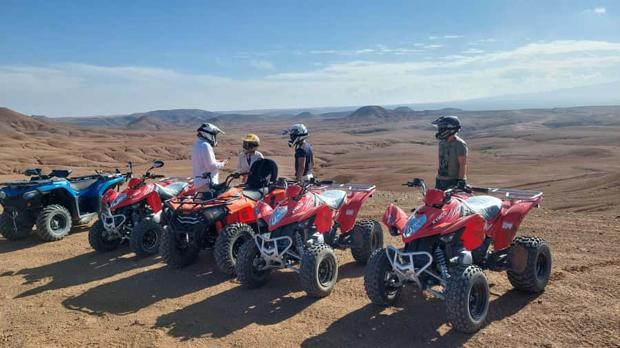 Marrakech: Agafay Desert Quad & Camel Rides, Dinner & Show - From Marrakech to Agafay in an Afternoon
