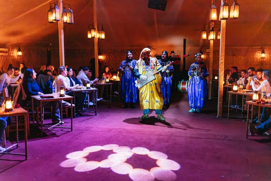 Marrakech: Agafay Desert Retreat, Tent, Dinner, Show & Pool - Guides who shape the mood