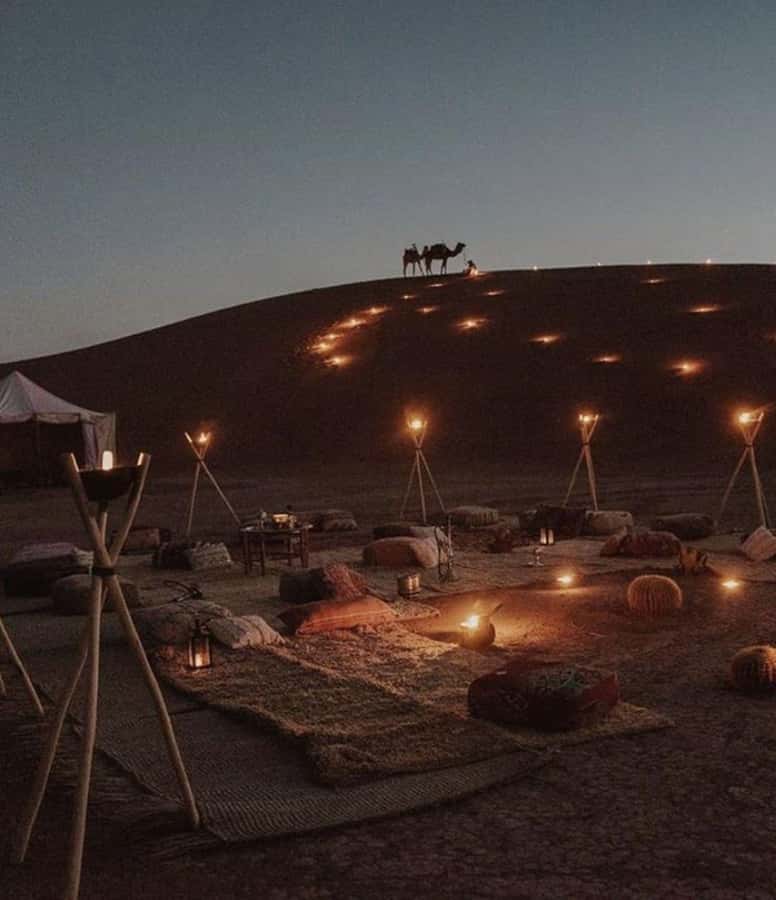 Marrakech: Agafay Desert Sunnet dinner with show - Who will enjoy this evening most?