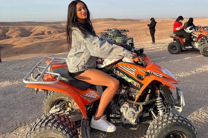 Marrakech: Agafay Desert Tour ,Camel Ride&quad bike and Dinner - How much value do you get for $24.43?