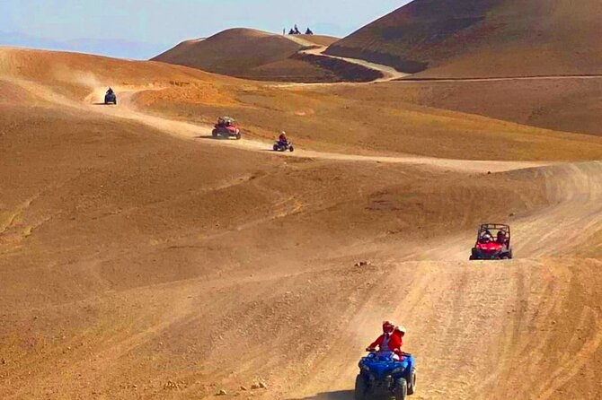 Marrakech: Agafay Desert Tour ,Camel Ride&quad bike and Dinner - Quad biking adds the evening’s energy