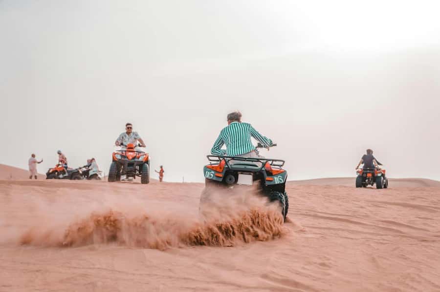 Marrakech: Agafay Desert Tour Quad bike & Dinner fire show - Agafay Desert Tour at a Glance