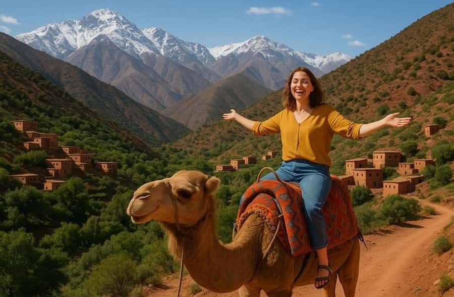 Marrakech: Atlas Mountain, Berber Villages, & Valleys Tour - A women-managed cooperative and a Berber breakfast
