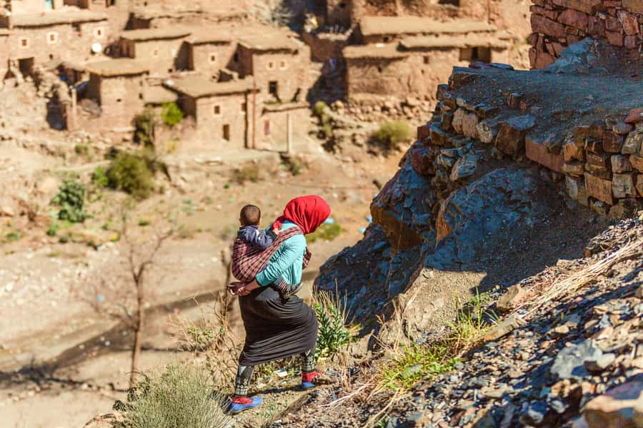 Marrakech: Atlas Mountains & Agafay Desert Tour w Camel Ride - Tahnaout and the women-managed argan oil cooperative