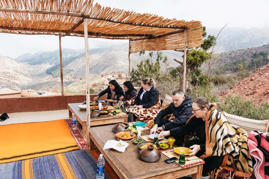 Marrakech: Atlas Mountains and 5 Valleys Day Tour with Lunch - Leaving Marrakech for the Ourika Valley
