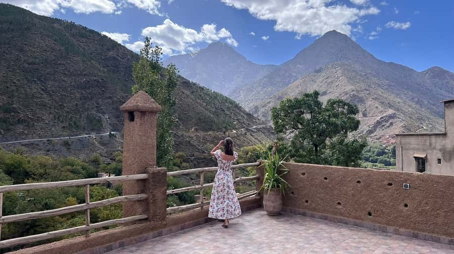 Marrakech: Atlas Mountains, Camel Ride, Waterfalls, & Lunch - Leaving Marrakech for the High Atlas