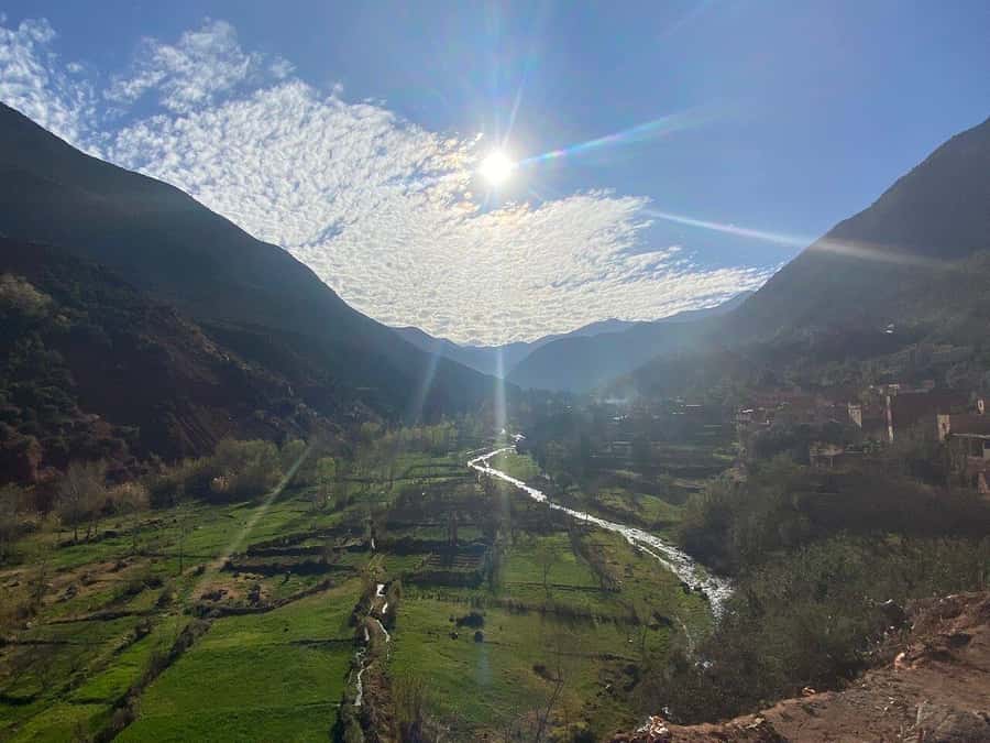Marrakech: Atlas Mountains, Ourika Valley, Waterfall & Guide - Ourika Valley, Berber homes, and argan oil