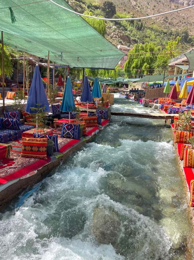 Marrakech: Atlas Mountains, Waterfalls, Ourika Valley +Lunch - Tnin Ourika and the first mountain views
