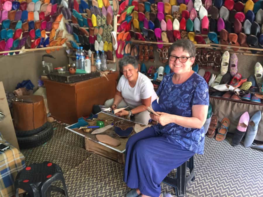 Marrakech: Babouch Making Workshop in the Medina - Finding the workshop from Jamaa el Fna