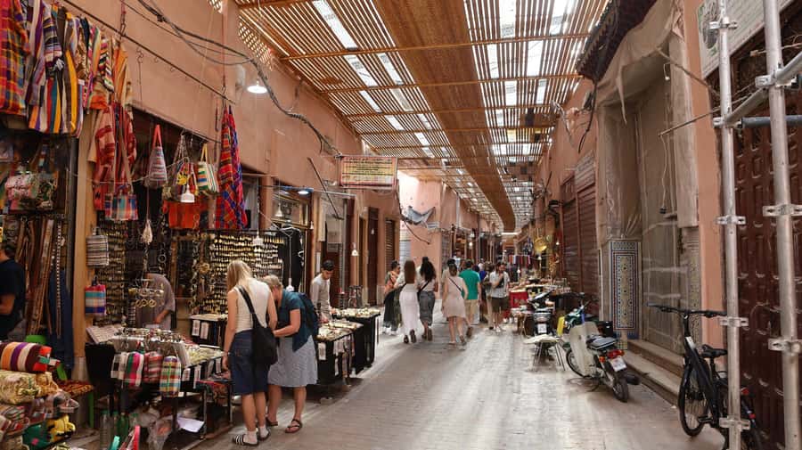Marrakech: Ben Youssef Medersa, Le Jardin Secret & Souk Tour - Le Jardin Secret, a quiet change of pace