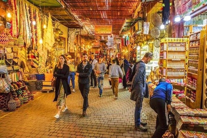 Marrakech Best Day Trip from Casablanca - Jemaa el-Fnaa after the souks