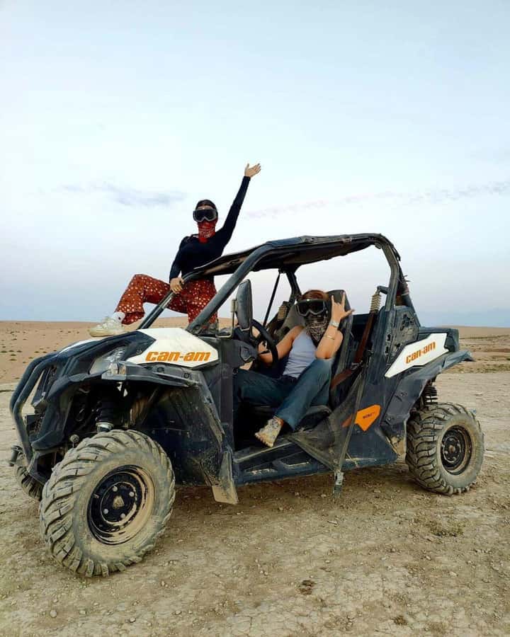 Marrakech: Buggy Ride, Pool & Dinner Show in Agafay Desert - Pool time in the middle of the desert