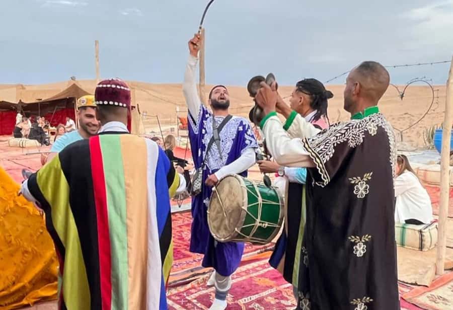Marrakech: Buggy Ride, Pool & Dinner Show in Agafay Desert - A Berber-style camp before dinner