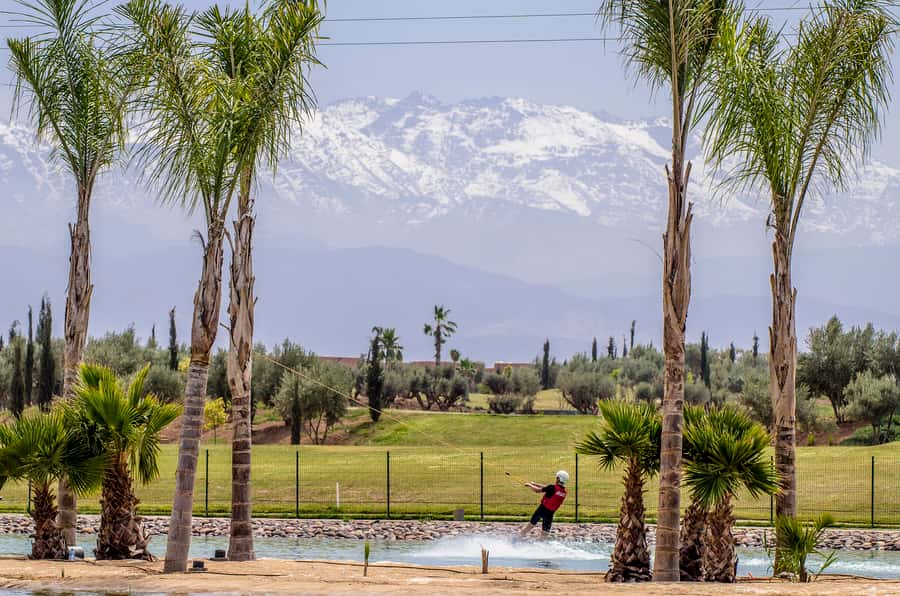 Marrakech: Cable Wakeboarding Experience - Learning to wakeboard during the 90-minute session