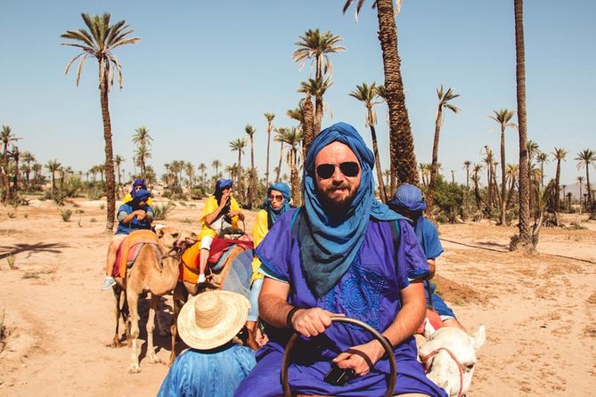 Marrakech Camel Ride Experience with Pick-up - The photo stop and Berber-style atmosphere