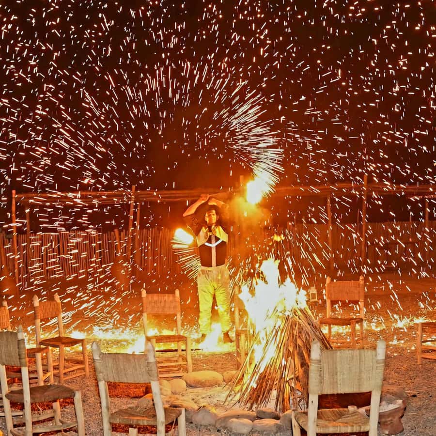 Marrakech: Camel Ride & Sunset Dinner with Fire Show - Is $22 a good price?