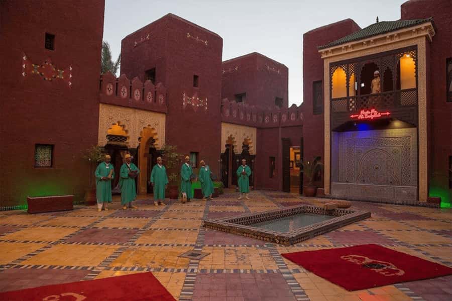 Marrakech: Chez Ali Fantasia Folklore Show & Moroccan Dinner - Music, dancers, and indoor entertainment