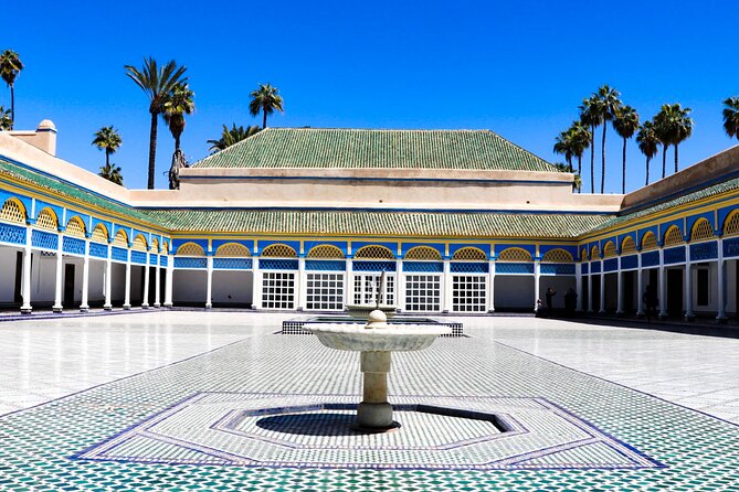 Marrakech City Tour, Bahia Palace, Badii Palace, Majorelle Garden - El Badi Palace, scale and open space