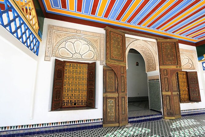 Marrakech City Tour: Private Custom-Made - Bahia Palace and the art of Moroccan craftsmanship