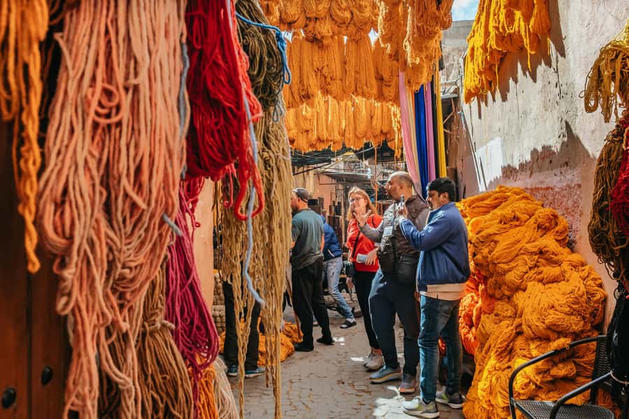 Marrakech: Colorful Medina Souks Guided Walking Tour - The Medina’s local side