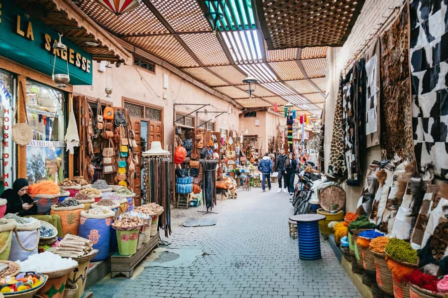 Marrakech: Colorful Medina Souks Guided Walking Tour - From Café de France to Jemaa el-Fnaa