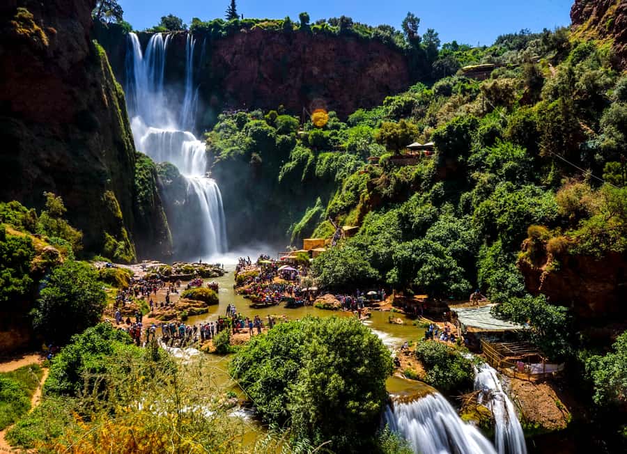 Marrakech: Day Tour to Ouzoud Waterfalls with Boat Trip - Seeing Ouzoud Falls from every angle